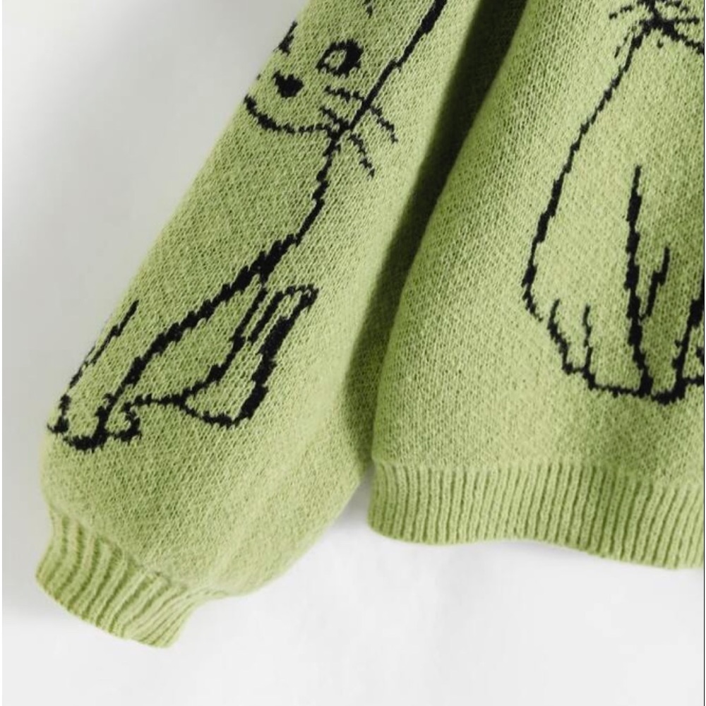 Sweater cats  size large small and medium new - Picture 3 of 5